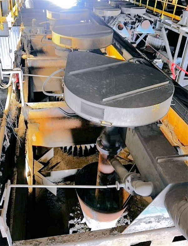 3 Units -banks Of 3-cell Metso Model Dr-500 Flotation Cells)